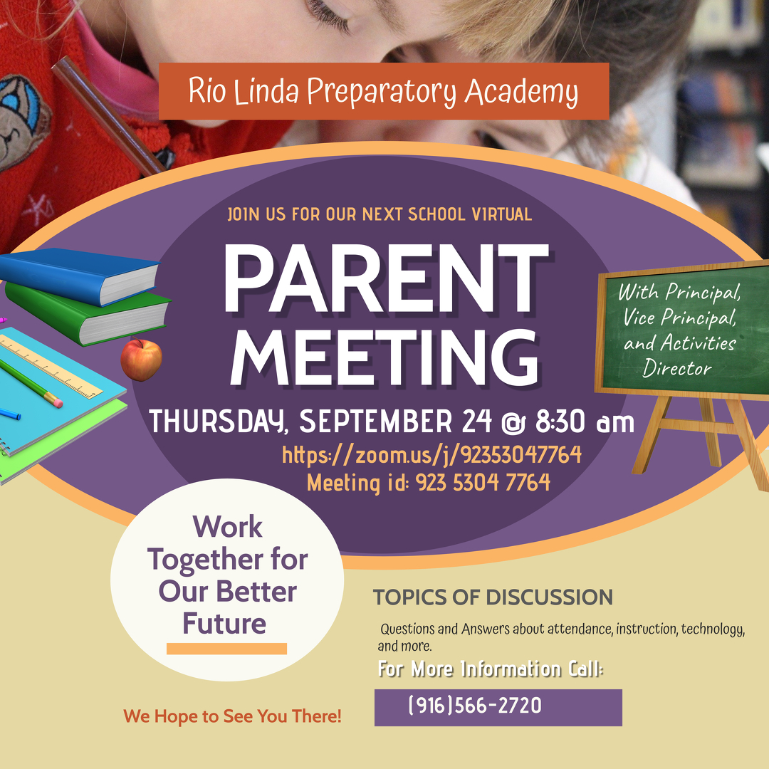 RLPA Parent Meeting