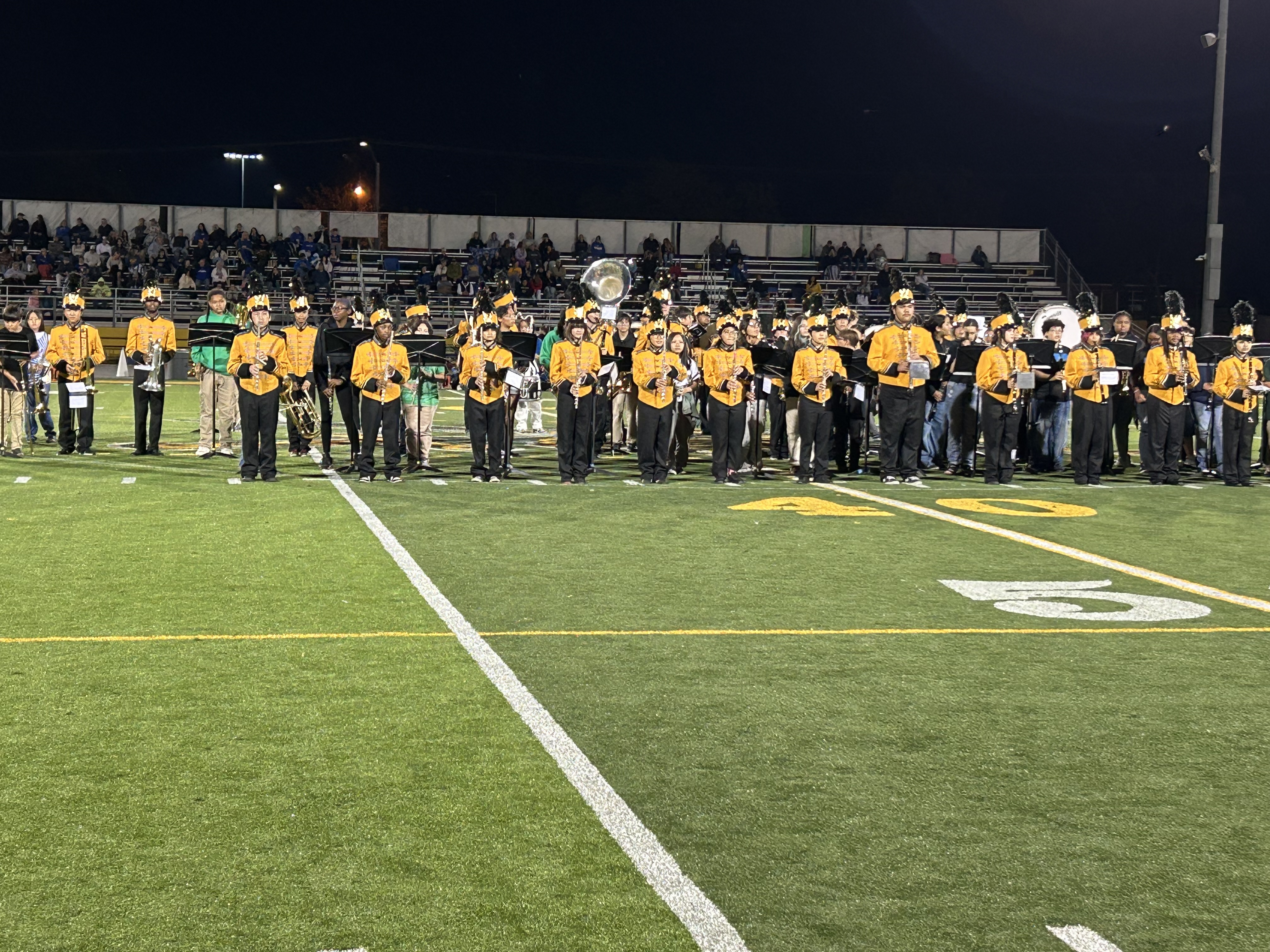 RLPA Band Performing at the RLHS Football Game 