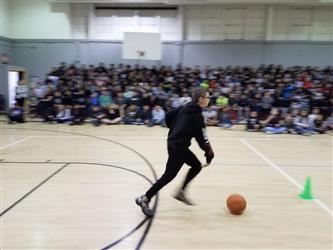 people playing basketball